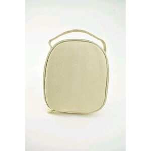BVLGARI: Beige & "Logo" Travel/Cosmetic/Toiletry Bag Emirates Airlines Exclusive